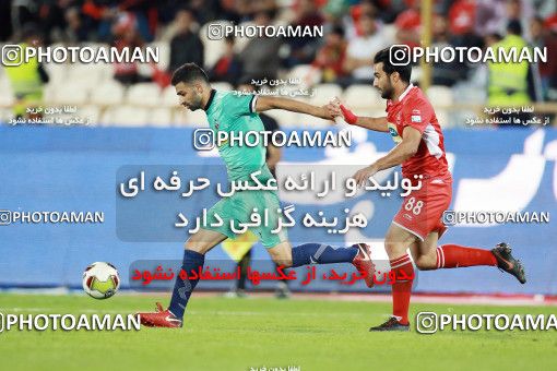 1281511, Tehran, Iran, جام حذفی فوتبال ایران, 1/16 stage, Khorramshahr Cup, Persepolis 1 v 0 Navad Urmia on 2018/10/18 at Azadi Stadium