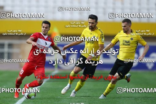 1285463, Isfahan, , لیگ برتر فوتبال ایران، Persian Gulf Cup، Week 9، First Leg، Sepahan 3 v 2 Nassaji Qaemshahr on 2018/10/19 at Naghsh-e Jahan Stadium