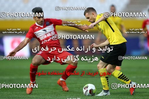 1285458, Isfahan, , لیگ برتر فوتبال ایران، Persian Gulf Cup، Week 9، First Leg، Sepahan 3 v 2 Nassaji Qaemshahr on 2018/10/19 at Naghsh-e Jahan Stadium