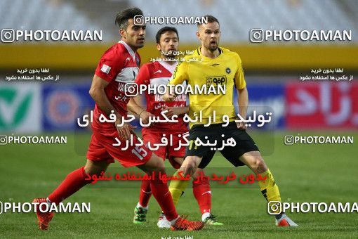 1285466, Isfahan, , لیگ برتر فوتبال ایران، Persian Gulf Cup، Week 9، First Leg، Sepahan 3 v 2 Nassaji Qaemshahr on 2018/10/19 at Naghsh-e Jahan Stadium