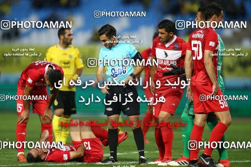1285519, Isfahan, , لیگ برتر فوتبال ایران، Persian Gulf Cup، Week 9، First Leg، Sepahan 3 v 2 Nassaji Qaemshahr on 2018/10/19 at Naghsh-e Jahan Stadium
