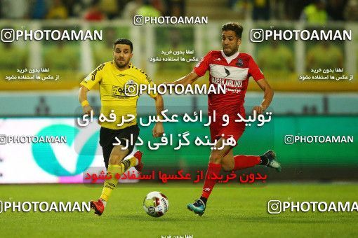 1285527, Isfahan, , لیگ برتر فوتبال ایران، Persian Gulf Cup، Week 9، First Leg، Sepahan 3 v 2 Nassaji Qaemshahr on 2018/10/19 at Naghsh-e Jahan Stadium