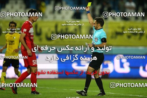 1285699, Isfahan, , لیگ برتر فوتبال ایران، Persian Gulf Cup، Week 9، First Leg، Sepahan 3 v 2 Nassaji Qaemshahr on 2018/10/19 at Naghsh-e Jahan Stadium