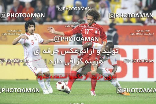 1285795, Doha, , مسابقات فوتبال جام ملت های آسیا 2011 قطر, Group stage, Emirates 0 v 3 Iran on 2011/01/19 at Sports City Stadium