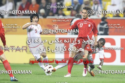 1285759, Doha, , مسابقات فوتبال جام ملت های آسیا 2011 قطر, Group stage, Emirates 0 v 3 Iran on 2011/01/19 at Sports City Stadium