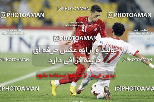 1286170, Doha, , مسابقات فوتبال جام ملت های آسیا 2011 قطر, Group stage, Emirates 0 v 3 Iran on 2011/01/19 at Sports City Stadium