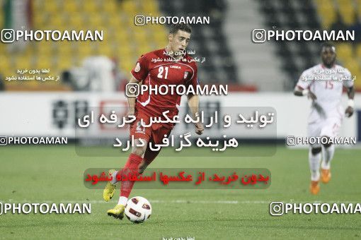 1286220, Doha, , مسابقات فوتبال جام ملت های آسیا 2011 قطر, Group stage, Emirates 0 v 3 Iran on 2011/01/19 at Sports City Stadium