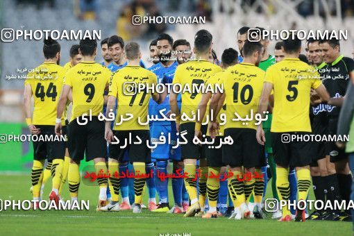 1286891, Tehran, , لیگ برتر فوتبال ایران، Persian Gulf Cup، Week 10، First Leg، Esteghlal 0 v 1 Sepahan on 2018/10/26 at Azadi Stadium