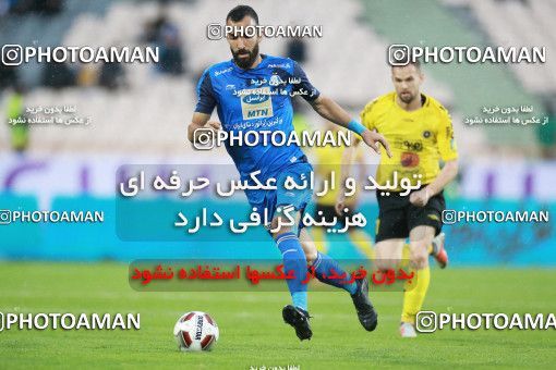 1286856, Tehran, , لیگ برتر فوتبال ایران، Persian Gulf Cup، Week 10، First Leg، Esteghlal 0 v 1 Sepahan on 2018/10/26 at Azadi Stadium
