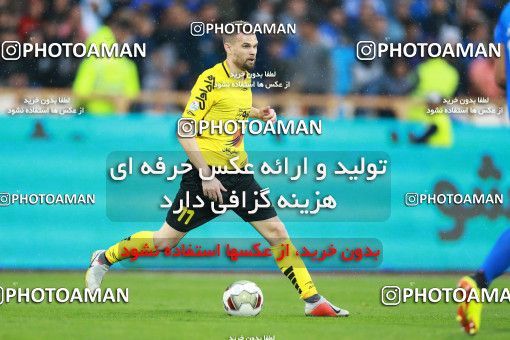 1286969, Tehran, , لیگ برتر فوتبال ایران، Persian Gulf Cup، Week 10، First Leg، Esteghlal 0 v 1 Sepahan on 2018/10/26 at Azadi Stadium