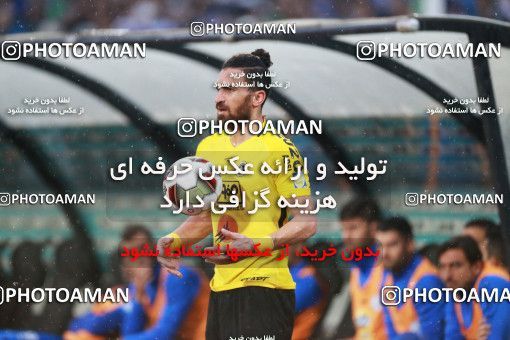 1287008, Tehran, , لیگ برتر فوتبال ایران، Persian Gulf Cup، Week 10، First Leg، Esteghlal 0 v 1 Sepahan on 2018/10/26 at Azadi Stadium