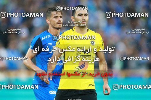 1287026, Tehran, , لیگ برتر فوتبال ایران، Persian Gulf Cup، Week 10، First Leg، Esteghlal 0 v 1 Sepahan on 2018/10/26 at Azadi Stadium