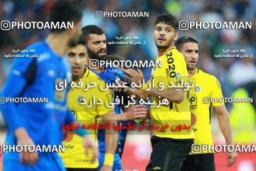 1286905, Tehran, , لیگ برتر فوتبال ایران، Persian Gulf Cup، Week 10، First Leg، Esteghlal 0 v 1 Sepahan on 2018/10/26 at Azadi Stadium