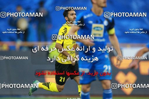 1286995, Tehran, , لیگ برتر فوتبال ایران، Persian Gulf Cup، Week 10، First Leg، Esteghlal 0 v 1 Sepahan on 2018/10/26 at Azadi Stadium