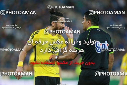 1287024, Tehran, , لیگ برتر فوتبال ایران، Persian Gulf Cup، Week 10، First Leg، Esteghlal 0 v 1 Sepahan on 2018/10/26 at Azadi Stadium