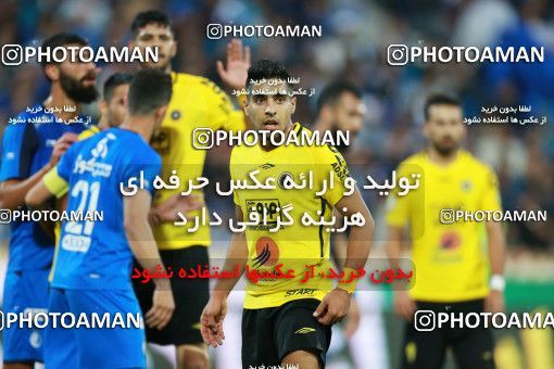 1286991, Tehran, , لیگ برتر فوتبال ایران، Persian Gulf Cup، Week 10، First Leg، Esteghlal 0 v 1 Sepahan on 2018/10/26 at Azadi Stadium