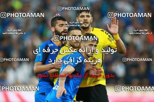 1286912, Tehran, , لیگ برتر فوتبال ایران، Persian Gulf Cup، Week 10، First Leg، Esteghlal 0 v 1 Sepahan on 2018/10/26 at Azadi Stadium