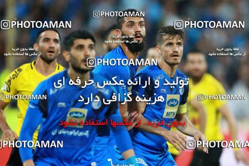 1286918, Tehran, , لیگ برتر فوتبال ایران، Persian Gulf Cup، Week 10، First Leg، Esteghlal 0 v 1 Sepahan on 2018/10/26 at Azadi Stadium