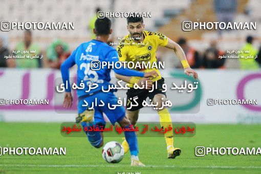 1286974, Tehran, , لیگ برتر فوتبال ایران، Persian Gulf Cup، Week 10، First Leg، Esteghlal 0 v 1 Sepahan on 2018/10/26 at Azadi Stadium