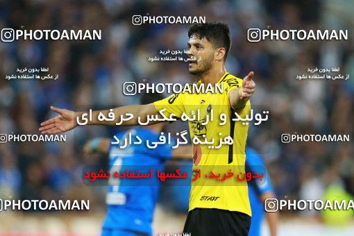 1286923, Tehran, , لیگ برتر فوتبال ایران، Persian Gulf Cup، Week 10، First Leg، Esteghlal 0 v 1 Sepahan on 2018/10/26 at Azadi Stadium