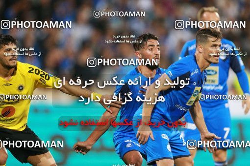 1287245, Tehran, , لیگ برتر فوتبال ایران، Persian Gulf Cup، Week 10، First Leg، Esteghlal 0 v 1 Sepahan on 2018/10/26 at Azadi Stadium