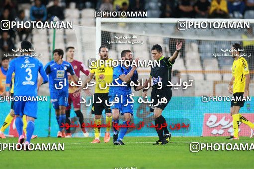 1287046, Tehran, , لیگ برتر فوتبال ایران، Persian Gulf Cup، Week 10، First Leg، Esteghlal 0 v 1 Sepahan on 2018/10/26 at Azadi Stadium