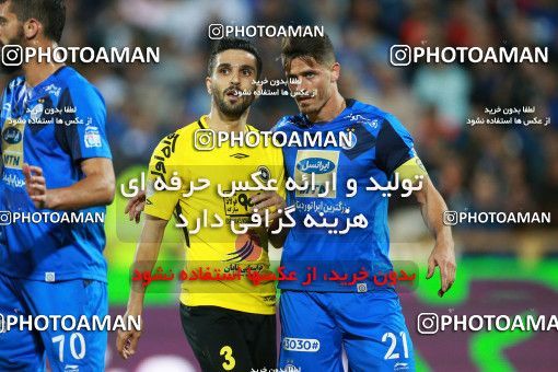 1287207, Tehran, , لیگ برتر فوتبال ایران، Persian Gulf Cup، Week 10، First Leg، Esteghlal 0 v 1 Sepahan on 2018/10/26 at Azadi Stadium