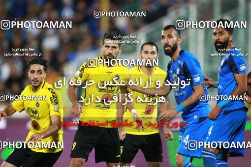 1287088, Tehran, , لیگ برتر فوتبال ایران، Persian Gulf Cup، Week 10، First Leg، Esteghlal 0 v 1 Sepahan on 2018/10/26 at Azadi Stadium