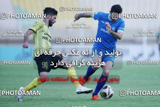 1289454, Ahvaz, , لیگ برتر فوتبال ایران، Persian Gulf Cup، Week 9، First Leg، Esteghlal Khouzestan 0 v 2 Pars Jonoubi Jam on 2018/10/19 at Ahvaz Ghadir Stadium