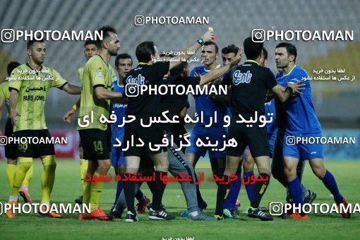 1289481, Ahvaz, , لیگ برتر فوتبال ایران، Persian Gulf Cup، Week 9، First Leg، Esteghlal Khouzestan 0 v 2 Pars Jonoubi Jam on 2018/10/19 at Ahvaz Ghadir Stadium