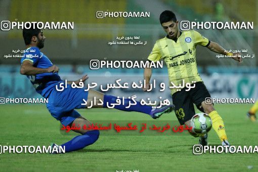 1289494, Ahvaz, , لیگ برتر فوتبال ایران، Persian Gulf Cup، Week 9، First Leg، Esteghlal Khouzestan 0 v 2 Pars Jonoubi Jam on 2018/10/19 at Ahvaz Ghadir Stadium
