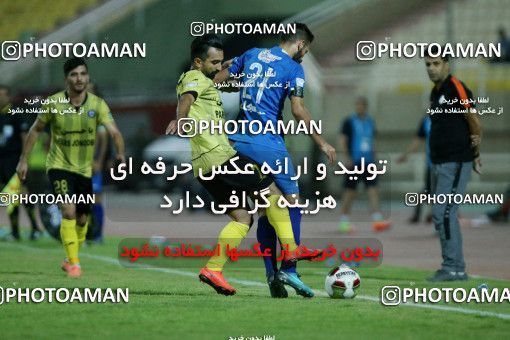 1289547, Ahvaz, , لیگ برتر فوتبال ایران، Persian Gulf Cup، Week 9، First Leg، Esteghlal Khouzestan 0 v 2 Pars Jonoubi Jam on 2018/10/19 at Ahvaz Ghadir Stadium