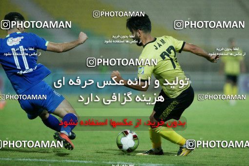 1289548, Ahvaz, , لیگ برتر فوتبال ایران، Persian Gulf Cup، Week 9، First Leg، Esteghlal Khouzestan 0 v 2 Pars Jonoubi Jam on 2018/10/19 at Ahvaz Ghadir Stadium