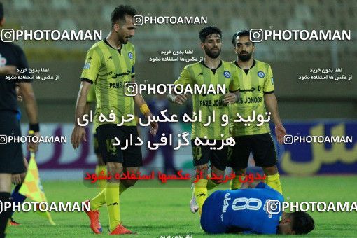 1289745, Ahvaz, , لیگ برتر فوتبال ایران، Persian Gulf Cup، Week 9، First Leg، Esteghlal Khouzestan 0 v 2 Pars Jonoubi Jam on 2018/10/19 at Ahvaz Ghadir Stadium