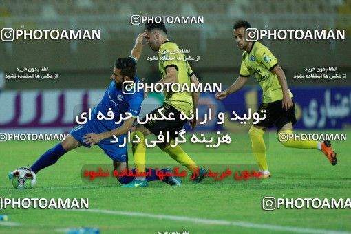 1289848, Ahvaz, , لیگ برتر فوتبال ایران، Persian Gulf Cup، Week 9، First Leg، Esteghlal Khouzestan 0 v 2 Pars Jonoubi Jam on 2018/10/19 at Ahvaz Ghadir Stadium