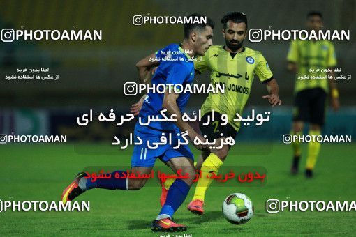 1289711, Ahvaz, , لیگ برتر فوتبال ایران، Persian Gulf Cup، Week 9، First Leg، Esteghlal Khouzestan 0 v 2 Pars Jonoubi Jam on 2018/10/19 at Ahvaz Ghadir Stadium