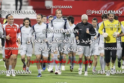 1290447, Doha, , مسابقات فوتبال جام ملت های آسیا 2011 قطر, Iran National Football Team Training Session on 2011/01/10 at Al RayyanStadium