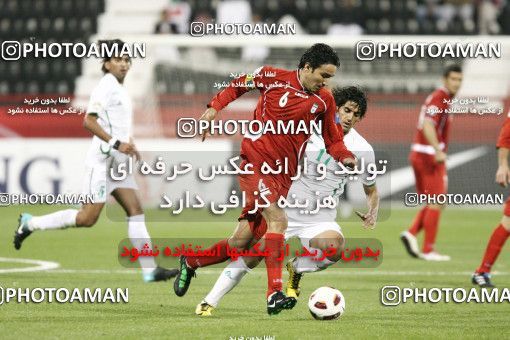 1290842, Doha, , مسابقات فوتبال جام ملت های آسیا 2011 قطر, Group stage, Iraq 1 v 2 Iran on 2011/01/11 at Al RayyanStadium