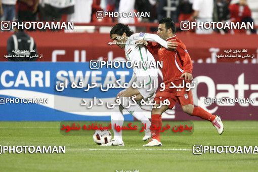 1290836, Doha, , مسابقات فوتبال جام ملت های آسیا 2011 قطر, Group stage, Iraq 1 v 2 Iran on 2011/01/11 at Al RayyanStadium