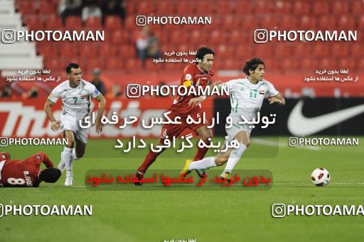 1290948, Doha, , مسابقات فوتبال جام ملت های آسیا 2011 قطر, Group stage, Iraq 1 v 2 Iran on 2011/01/11 at Al RayyanStadium