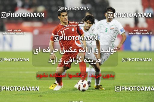 1290975, Doha, , مسابقات فوتبال جام ملت های آسیا 2011 قطر, Group stage, Iraq 1 v 2 Iran on 2011/01/11 at Al RayyanStadium