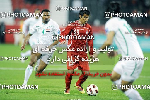 1290568, Doha, , مسابقات فوتبال جام ملت های آسیا 2011 قطر, Group stage, Iraq 1 v 2 Iran on 2011/01/11 at Al RayyanStadium
