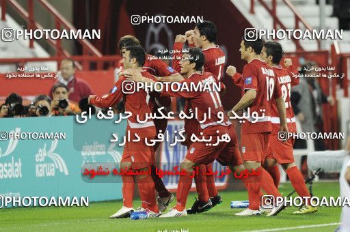 1290566, Doha, , مسابقات فوتبال جام ملت های آسیا 2011 قطر, Group stage, Iraq 1 v 2 Iran on 2011/01/11 at Al RayyanStadium