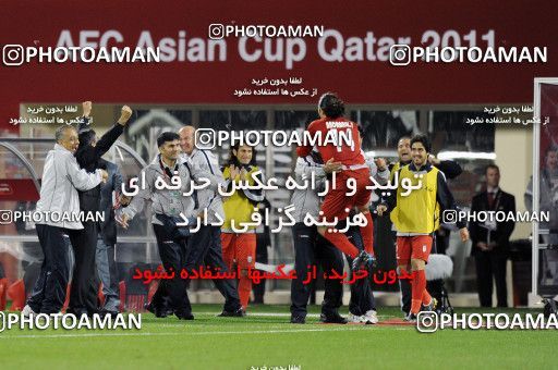1290652, Doha, , مسابقات فوتبال جام ملت های آسیا 2011 قطر, Group stage, Iraq 1 v 2 Iran on 2011/01/11 at Al RayyanStadium