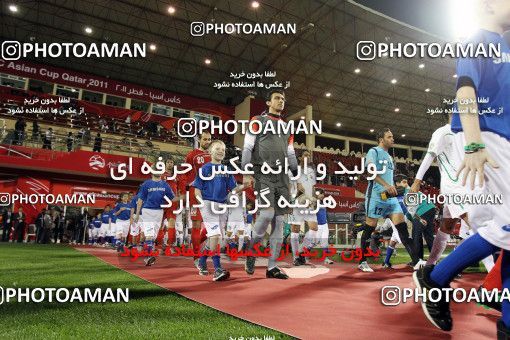 1291220, Doha, , مسابقات فوتبال جام ملت های آسیا 2011 قطر, Group stage, Iraq 1 v 2 Iran on 2011/01/11 at Al RayyanStadium