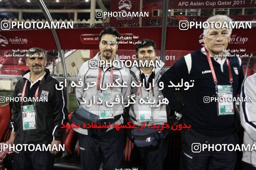 1291217, Doha, , مسابقات فوتبال جام ملت های آسیا 2011 قطر, Group stage, Iraq 1 v 2 Iran on 2011/01/11 at Al RayyanStadium