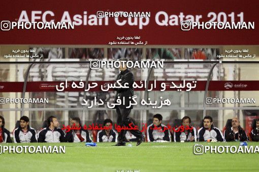 1291182, Doha, , مسابقات فوتبال جام ملت های آسیا 2011 قطر, Group stage, Iraq 1 v 2 Iran on 2011/01/11 at Al RayyanStadium
