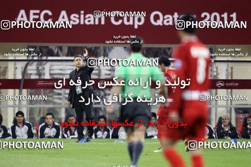 1291118, Doha, , مسابقات فوتبال جام ملت های آسیا 2011 قطر, Group stage, Iraq 1 v 2 Iran on 2011/01/11 at Al RayyanStadium