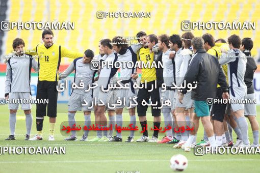 1291351, Doha, , مسابقات فوتبال جام ملت های آسیا 2011 قطر, Iran National Football Team Training Session on 2011/01/14 at Sports City Stadium