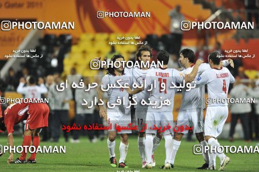 1291749, Doha, , مسابقات فوتبال جام ملت های آسیا 2011 قطر, Group stage, North Korea 0 v 1 Iran on 2011/01/15 at Sports City Stadium